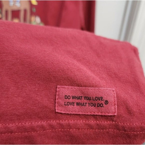 Life is Good Red Thanksgiving 2021 Crusher Long Sleeve T Shirt Size Large - Picture 6 of 9